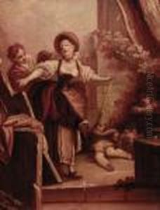 Blind Mans Buff by Francois Boucher