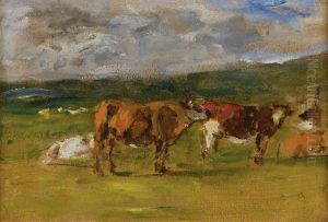Vaches Au Pturage (etude)