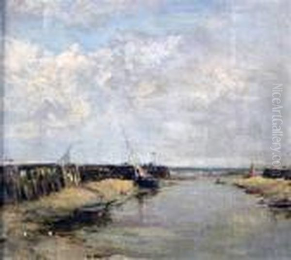Estuary At Low Tide - view 1