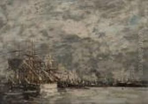 Le Havre by Eugene Boudin