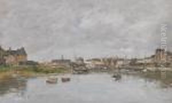 Trouville, Le Port - view 1