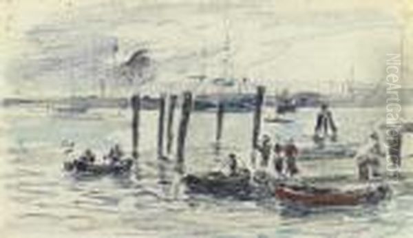 Barques Au Port - view 1