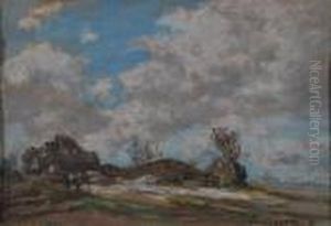 Paysage Anime by Eugene Boudin