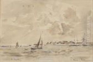 Anvers by Eugene Boudin