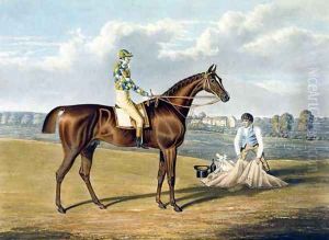 Barefoot Winner of the St Leger by John Frederick Herring Snr