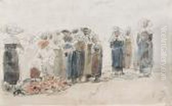 Scene De Marcheen Bretagne - view 1