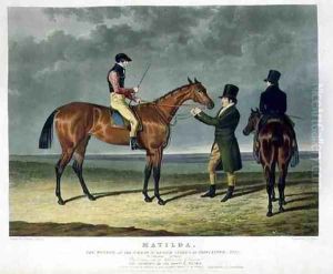 Matilda the Winner of the Great St Leger Stakes at Doncaster by John Frederick Herring Snr