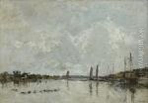 Environs Du Faou by Eugene Boudin