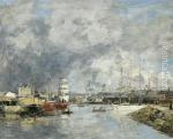 Dieppe Harbour - view 1