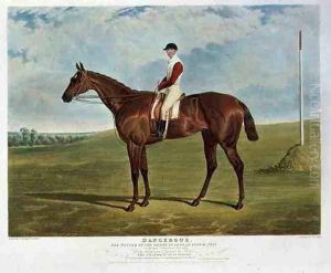 Dangerous the Winner of the Derby Stakes at Epsom by John Frederick Herring Snr