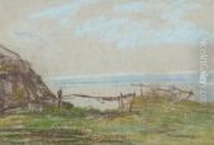 Coastal Landscape by Eugene Boudin
