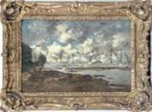 Plougastel by Eugene Boudin