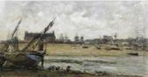 Trouville, Vue Du Port Prise De L'embarcadere