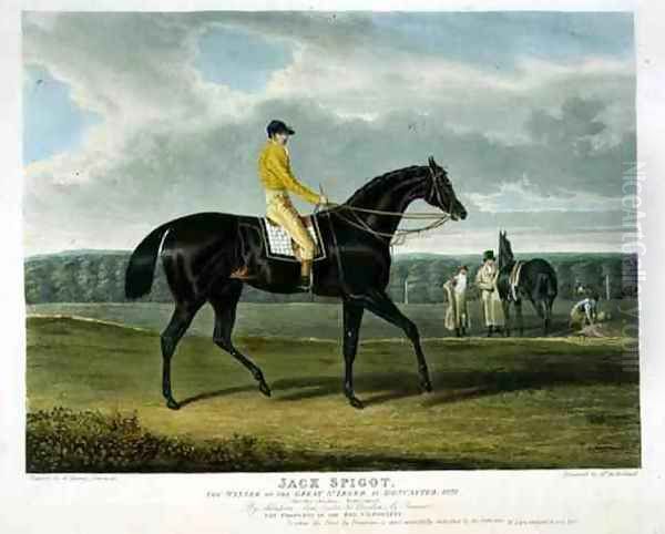 Jack Spigot the Winner of the Great St Leger at Doncaster - view 1