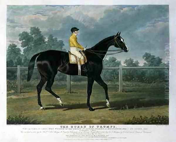 Queen of Trumps Won the Oaks Stakes the Winner of the Great St Leger Stakes at Doncaster - view 1