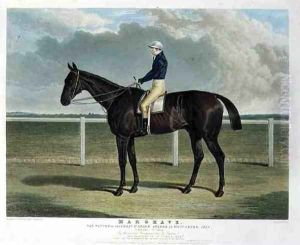 Margrave the Winner of the Great St Leger Stakes at Doncaster by John Frederick Herring Snr