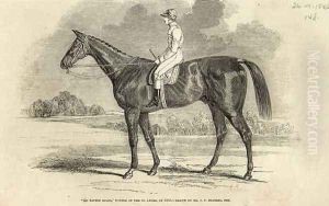Sir Tatton Sykes Winner of the St Leger from The Illustrated London News by John Frederick Herring Snr