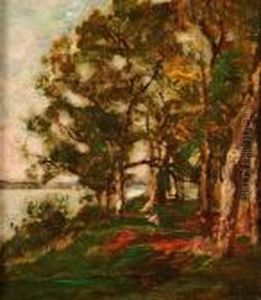Etude D'un Paysage Normand by Eugene Boudin