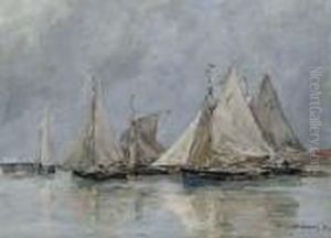 Barques De Peche A Trouville