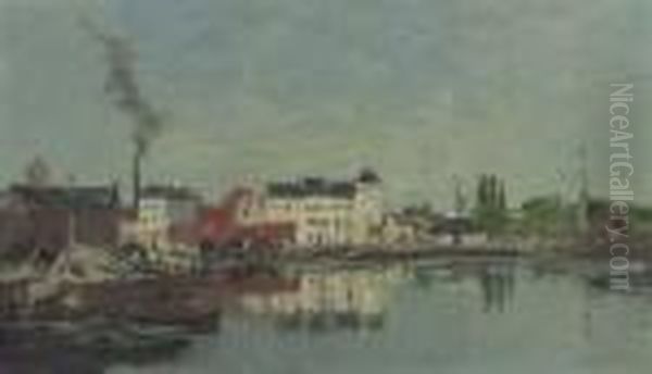 Bruxelles. Le Bassin Du Commerce - view 1