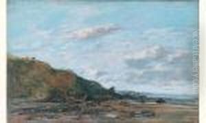 Les Roches Noires, Villers Sur Mer by Eugene Boudin