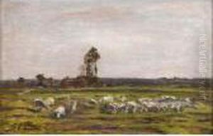 Paysage Normand by Eugene Boudin