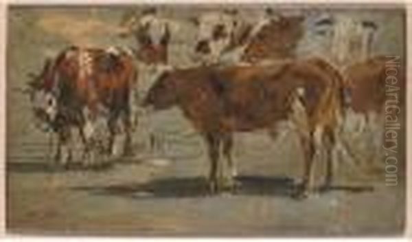 Etude De Vaches - view 1