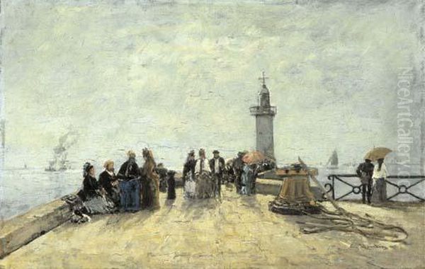 Honfleur, La Jetee - view 1