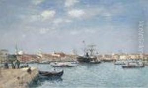 Venise, Le Grand Canal by Eugene Boudin