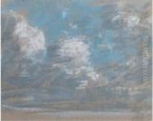 Etude De Ciel by Eugene Boudin