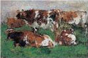 Paturage Normand by Eugene Boudin