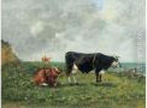 Vaches Au Bord De La Mer, Vers 1885-1890 Vaches Au Bord De La Mer, Vers 1885-1890