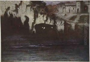 The funeral of Siegfried by Hermann Hendrich