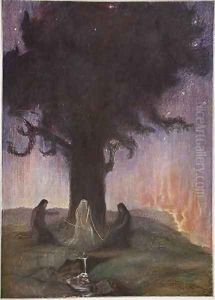 The Norns by Hermann Hendrich