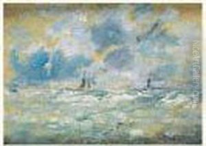 Pleine Mer by Eugene Boudin