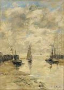 Trouville. Les Jetees. Maree Basse