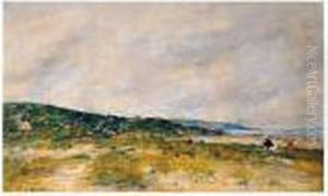 Deauville. Les Dunes by Eugene Boudin