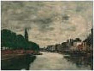 Canal Aux Environs De Bruxelles