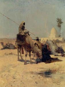 The Caravan by Dudley Hardy