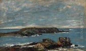 Camaret, Le Toulinguet by Eugene Boudin