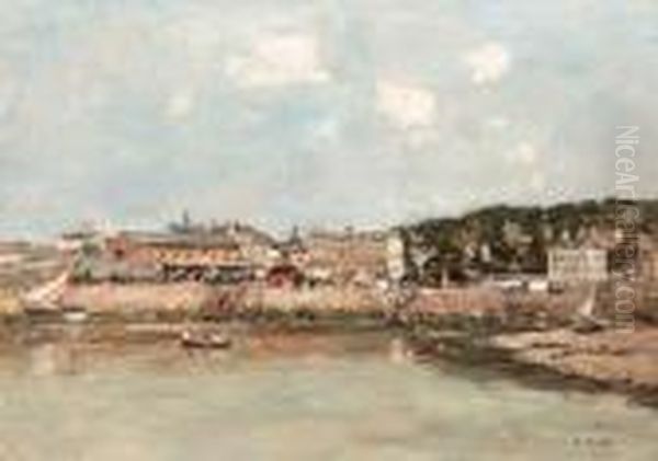 Trouville, Le Port, La Place Du March Et Le Bac - view 1