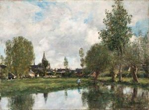 Village Aux Environs De Dunkerque (village Around Dunkerque)