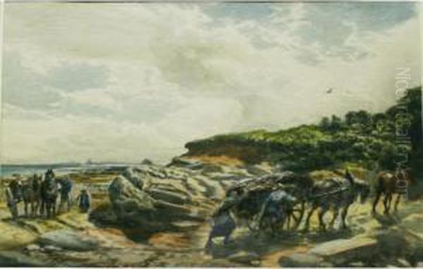 The Seaweed Gatherers - view 1