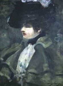 Portrait of Sarah Bernhardt by Dudley Hardy