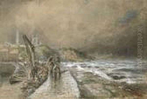 At The Harbour Wall, St. Andrews - view 1