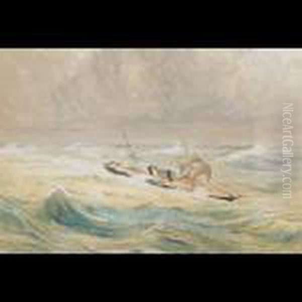 Paddle Steamer In A Swell - view 1