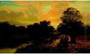 Harvest Time by Samuel Bough