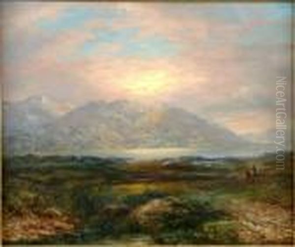 Lochscene With Two Figures - view 1