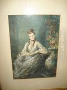 Mrs John Fraser Of Derncleugh, Cults by Samuel Bough