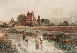 Sweetheart Abbey by Samuel Bough